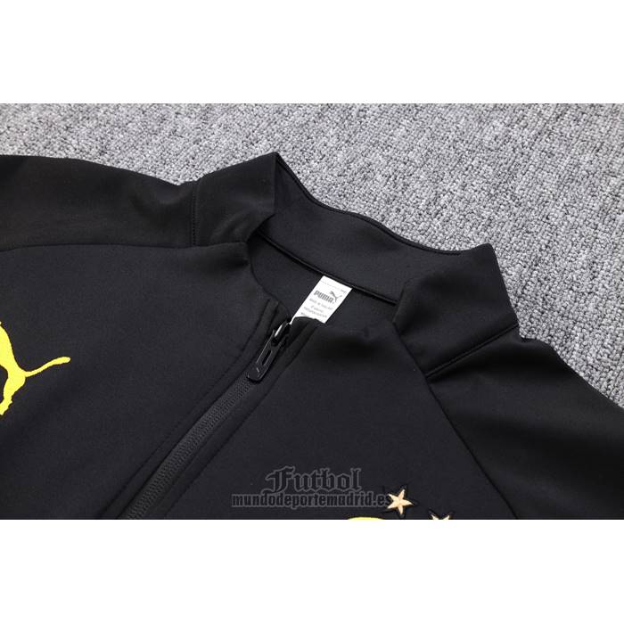 Chandal de Chaqueta del Borussia Dortmund 2023-2024 Negro